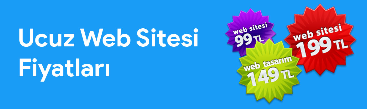 Ucuz Web Sitesi Fiyatları